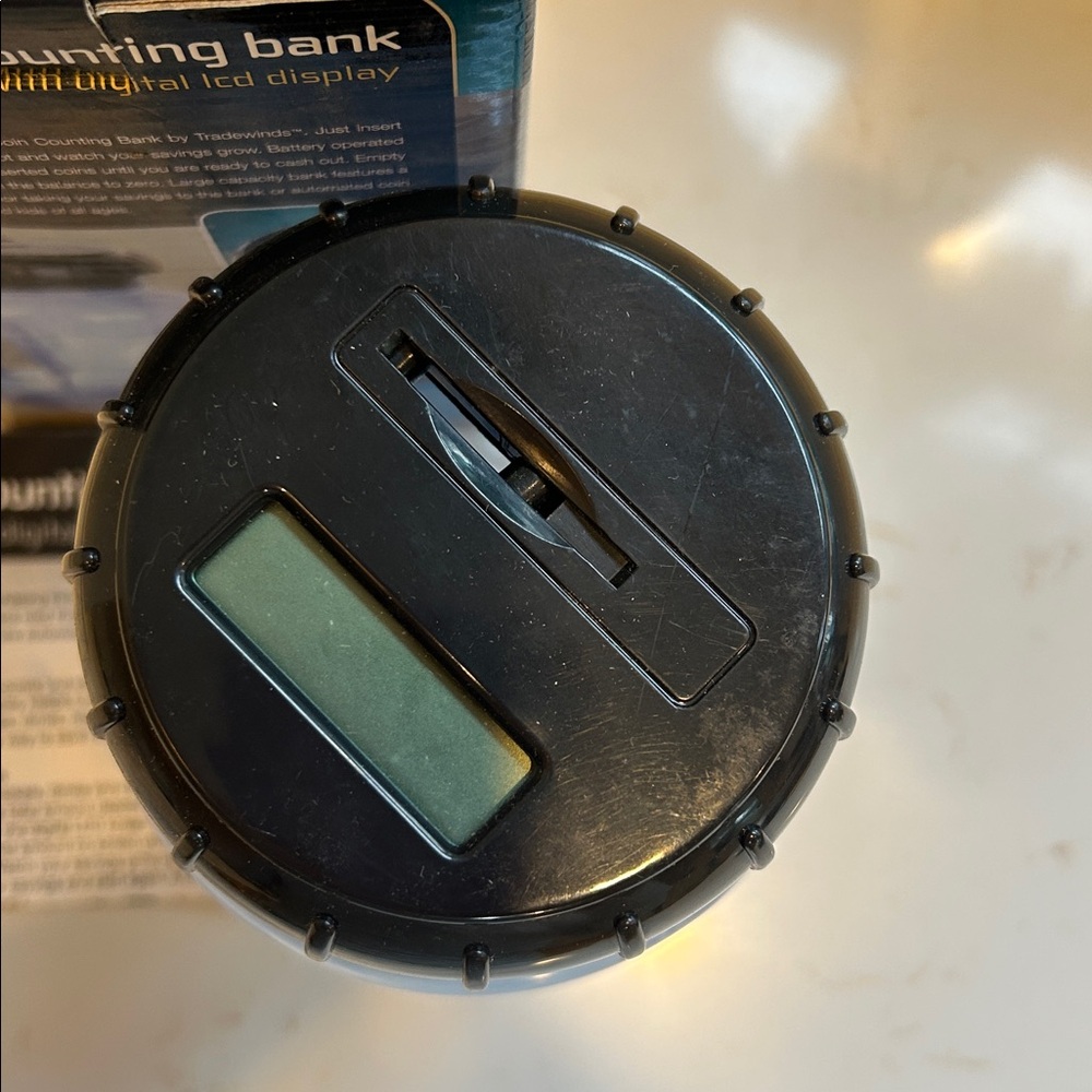 In original box-coin counting bank with digital lcd display - Picture 8 of 8